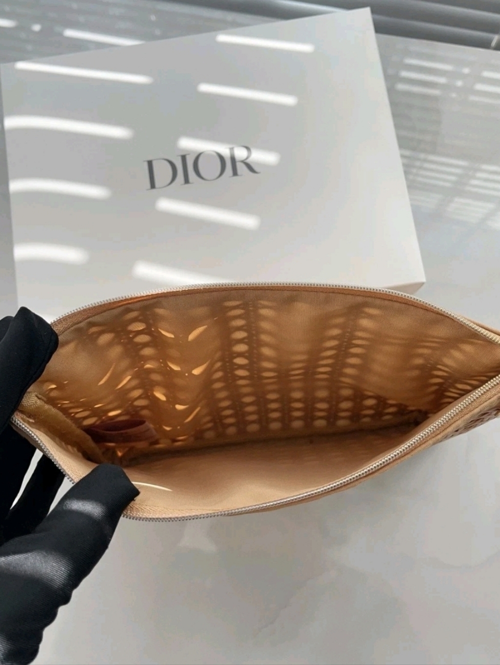 Beauty 2026 Summer Limited Edition Rattan Beige Cosmetic Pouch Storage Bag - Picture 6 of 6